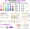 6000 Clay Beads Bracelet Making Kit, 24 Colors Flat Preppy Beads for Friendship Bracelets, Polymer Clay Beads with Charms for Jewelry Making 9 x 7 x 0.7 inches
